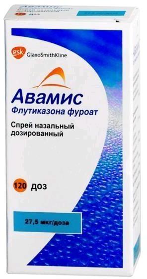 Авамис спр наз доз 27,5мкг/доза 120дз N1 фл ПК